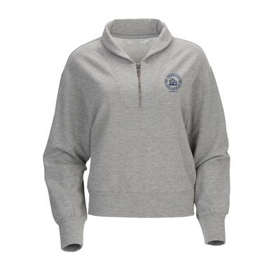 Amarillo Sod Poodles Women's Oxford Heather 1/4 Zip