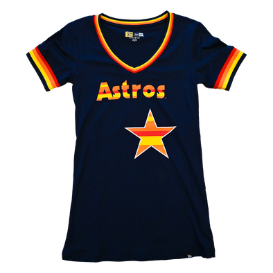 Houston Astros Women's Space City Hometown T-Shirt - Orange