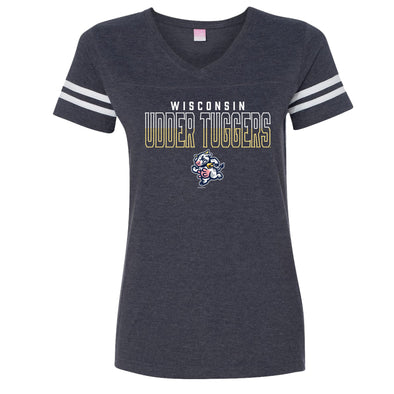 Udder Tuggers Bimm Ridder Women's Navy Banton Sporty Tee