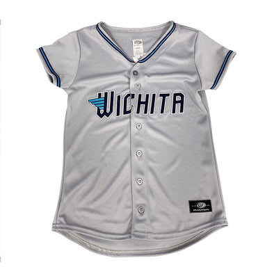 Wichita Wind Surge Women's Grey Road Replica Jersey