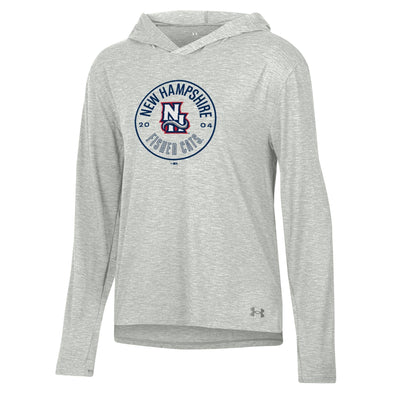 New Hampshire Fisher Cats Women's Silver Breezy Hood