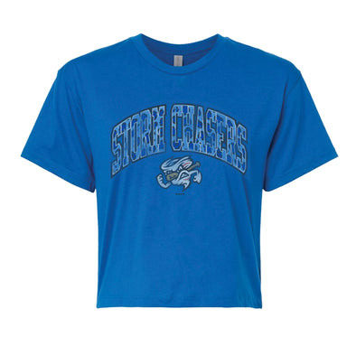Omaha Storm Chasers Bimm Ridder Women's Royal Thang Crop Tee