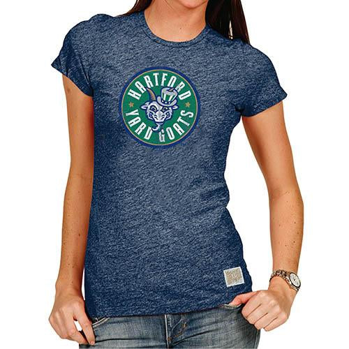 Hartford Yard Goats Retro Brand Women's Circle Tee