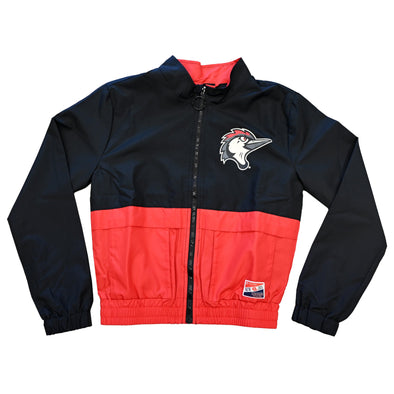 Fayetteville Woodpeckers Women's New Era Color block Jacket