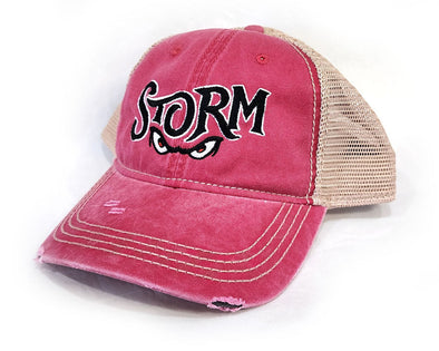 Lake Elsinore Storm Adjustable OC801 Women's Ruby Red Cap