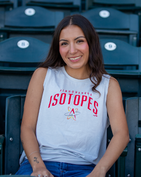 Albuquerque Isotopes Tank-Wmn Breezy