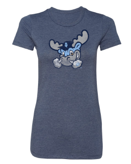 Ladies Navy Vintage Rocky Tee