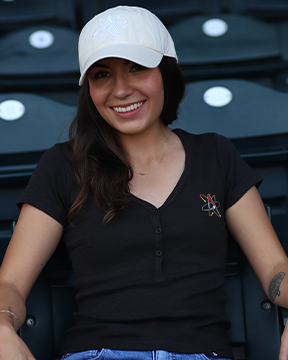 Albuquerque Isotopes Tee-Wmn Logo