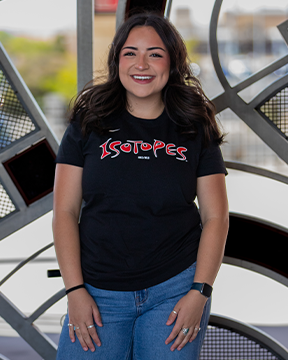 Albuquerque Isotopes Tee-Wmn Cotton Short Sleeve