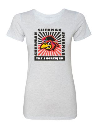 Delmarva Shorebirds 108 Stitches Ladies Sherman TNC Sunspot Tee