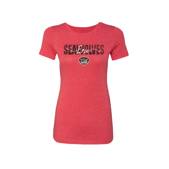 Erie SeaWolves 108 Women's Script Tee