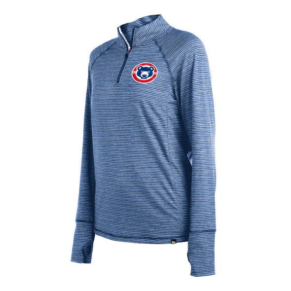 New Era South Bend Cubs Women's Stripe 1/2 Zip