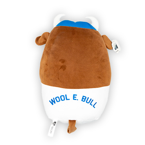 Durham Bulls Wool E. Squish Pillow