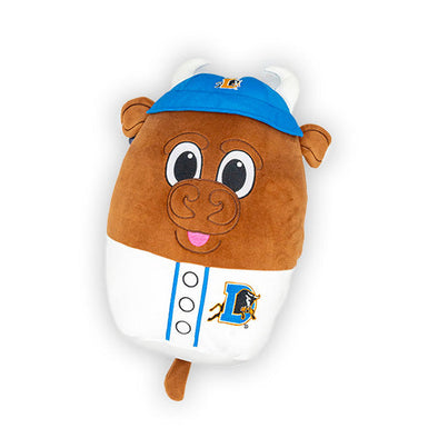 Durham Bulls Wool E. Squish Pillow