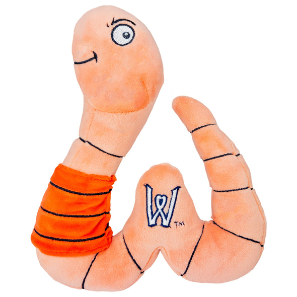 Squirmy The Worm 9" Plush