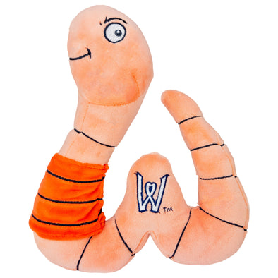 Wicked Worms of Worcester Squirmy The Worm 9" Plush