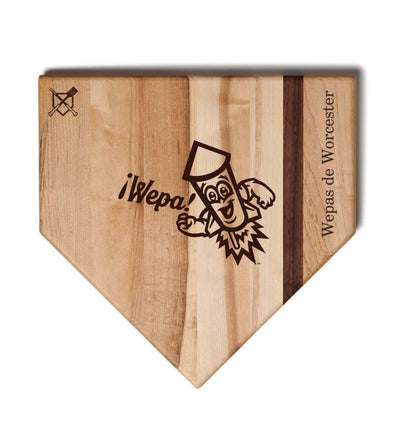 Worcester Red Sox Baseball BBQ Wepas 12in Home Plate Cutting Board DROP SHIP- SPECIAL ORDER ITEM