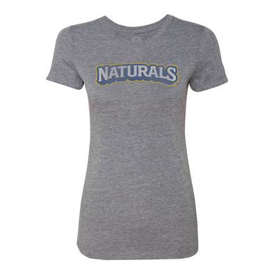 **NEW** Women's Wordmark Wave Gray Tee