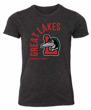 Great Lakes Loons Wrapped Tee - Youth