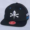 MYRTLE BEACH PELICANS OUTDOOR CAP YOUTH BLACK PIRATE JASPER CAP