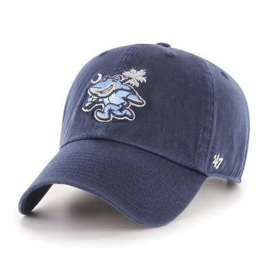 Myrtle Beach Pelicans 47 Brand Youth Navy Splash Adjustable Clean Up Cap