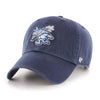 Myrtle Beach Pelicans 47 Brand Youth Navy Splash Adjustable Clean Up Cap