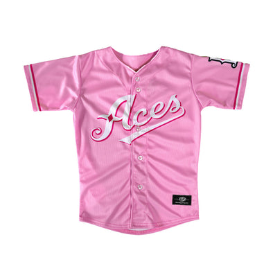 Reno Aces Youth Pink OT Sports Jersey