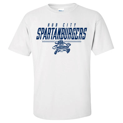 Adult White Chuck Laces Tee