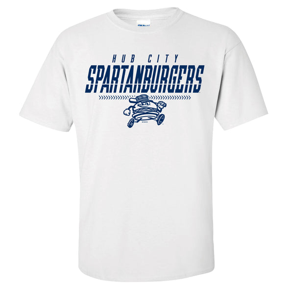 Adult White Chuck Laces Tee