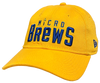 Carolina Mudcats Yellow Micro Brews 920 Script Hat