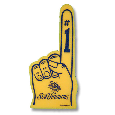 Norwich Sea Unicorns Gold Foam Finger