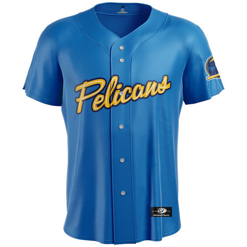 Myrtle Beach Pelicans OT Sports Youth Alternate Blue Replica Jersey