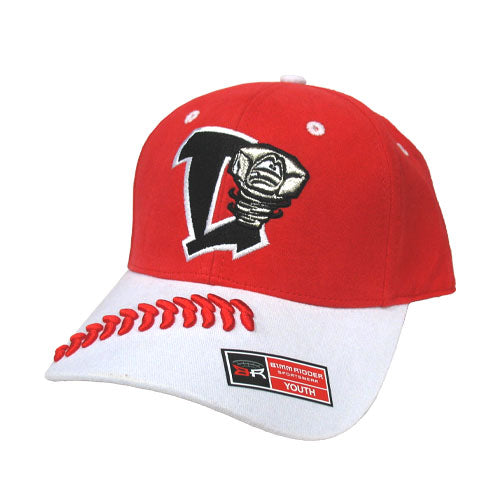 Lansing Lugnuts Youth Red/White Hat