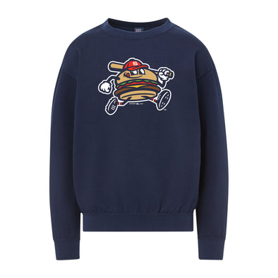 Y8 Youth Hub City Spartanburgers Chuck Jared Crewneck