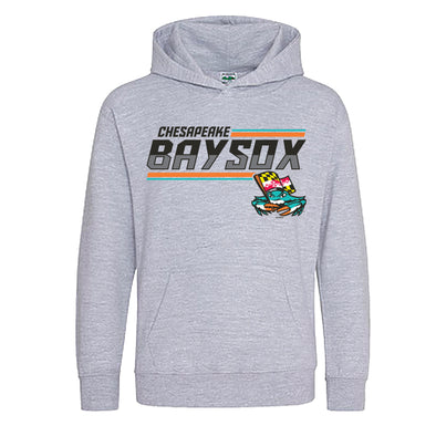 Chesapeake Baysox YOUTH Hooded Wynder GRAY