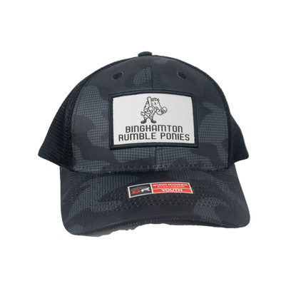 BRP Youth Black Camo Microfiber Snapback Adjustable Hat