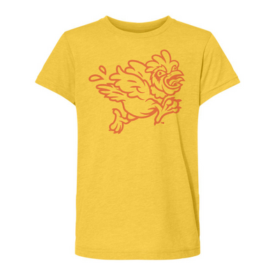 Youth Growlin Chickens Shadow Tee