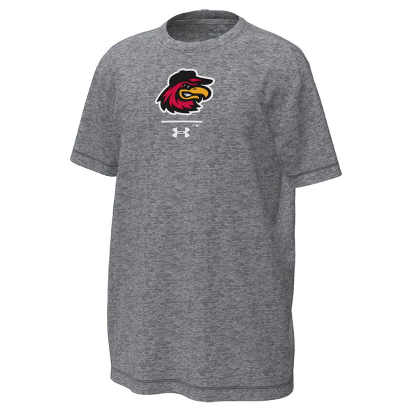 Rochester Red Wings Youth Gray Under Armour Tee