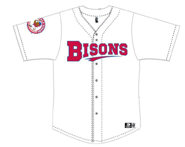 Buffalo Bisons Youth Sublimated Home Replica Jersey