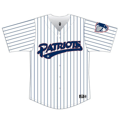 Somerset Patriots Youth Sublimated Home Jersey Retail Replica