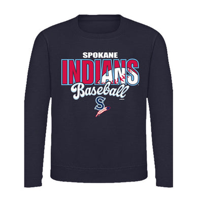 Spokane Indians Youth Horizon Crewneck Sweatshirt