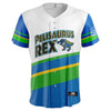 Myrtle Beach Pelicans OT Sports Youth Fully Sublimated Pelisaurus Rex Replica Jersey