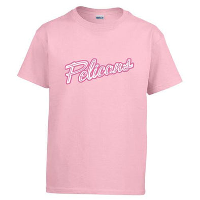 MYRTLE BEACH PELICANS YOUTH PINK JERSEY TEE