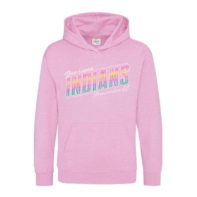 Spokane Indians Youth Pink Tallest Hooded Sweatshirt