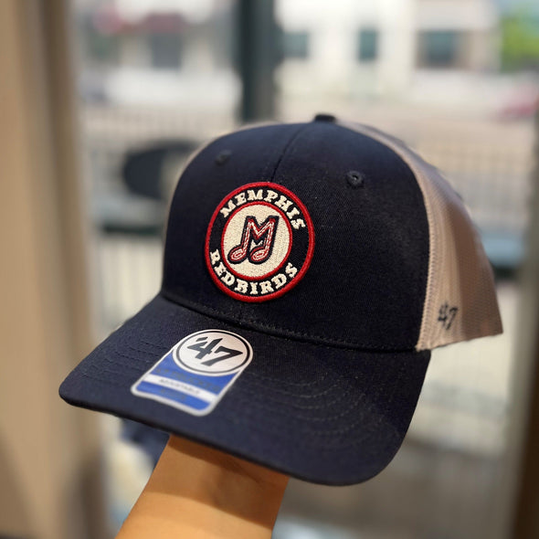 Memphis Redbirds '47 Brand Youth Pop Up Trucker