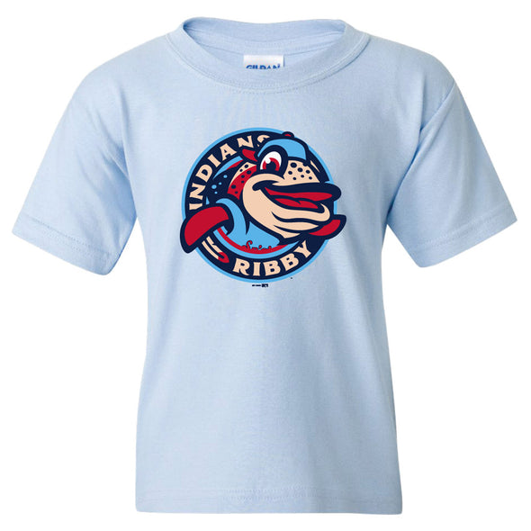 Spokane Indians Youth Ribby Light Blue Tee