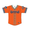 Somerset Patriots Youth Sublimated Zorros de Somerset Retail Replica Jersey