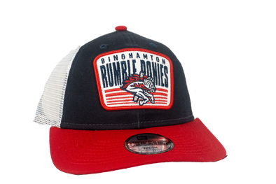 BRP New Era youth 9Forty Snapback Adjustable Trucker Patch Hat