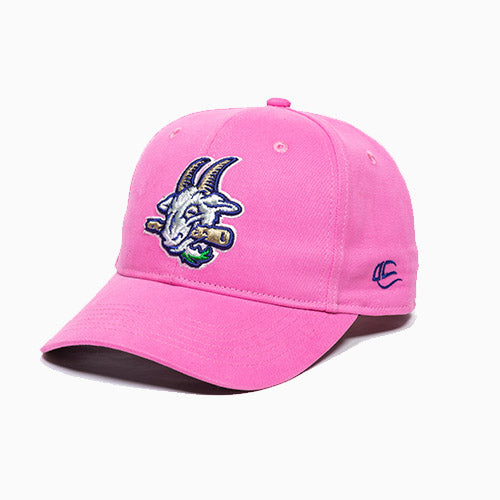 Hartford Yard Goats OC Sports Youth Pink Adjustable Cap