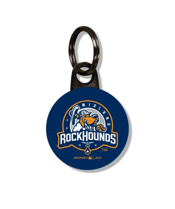 Midland RockHounds Logo Zipper Pull